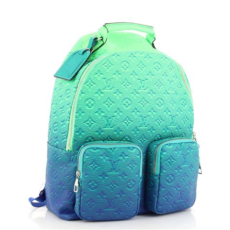 small blue louis vuitton bag|blue Louis Vuitton backpack.